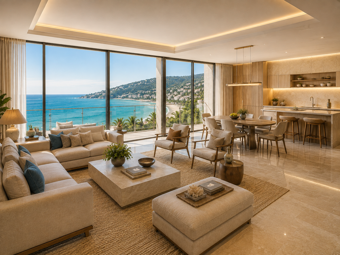 Exclusivo departamento frente al mar en Acapulco