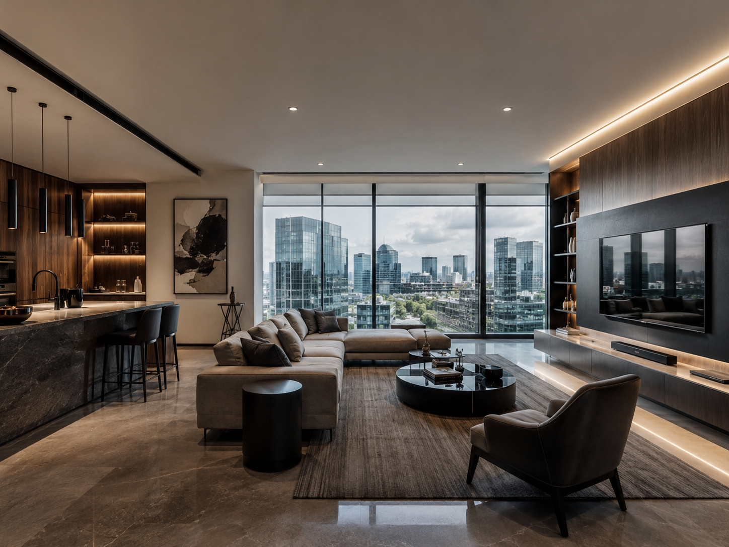 Exclusivo departamento de una recámara en la zona corporativa de Santa Fe